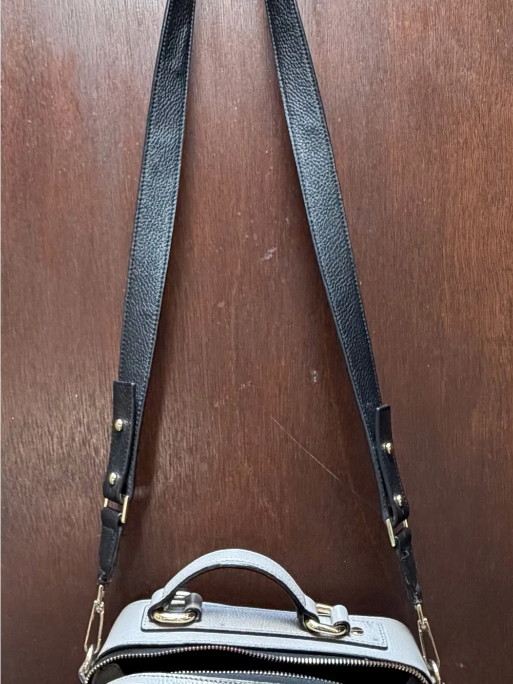 Milly Gray Top-Handle Women's Satchel Bag